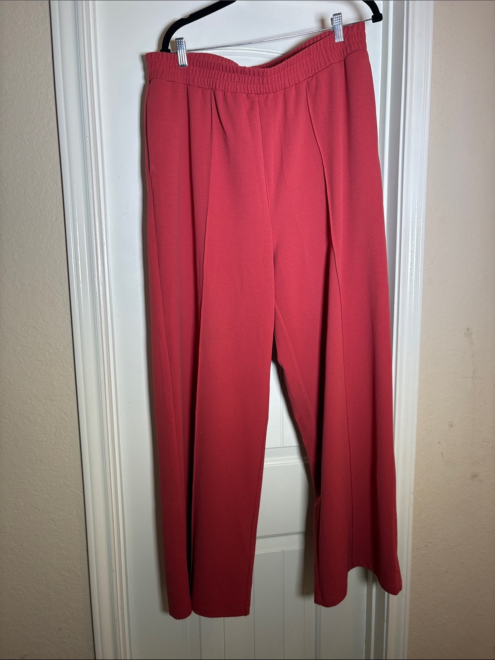 Eloquii Coral Wide-Leg Pull-On Pants